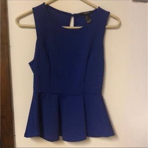 Forever 21 royal blue top